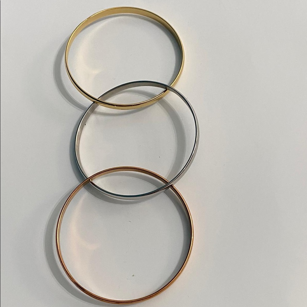 🌟 Three Tones Bangles🌟 - Picture 4 of 6